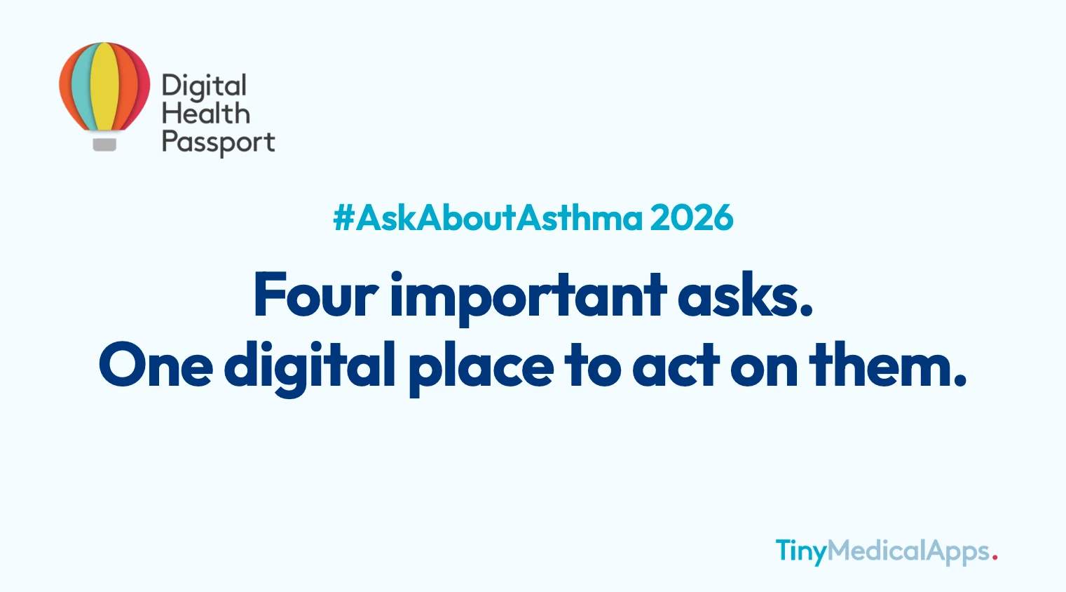 Four important asks. One digital place to act on them.